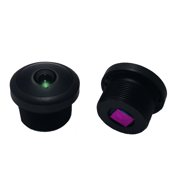 How does M12 fisheye lens transform ultra-wide imaging performance?