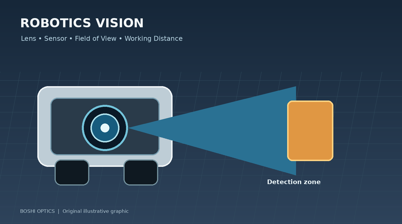 Choosing a Camera Lens for Robotics: What Matters Beyond Field of View